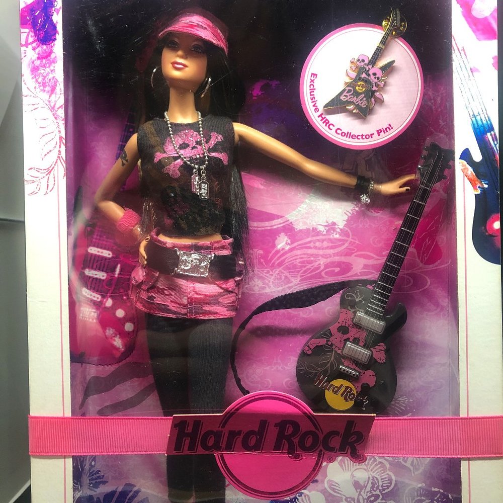 HARD ROCK BARBIE PINK LABEL COLLECTOR EDITION 2006
